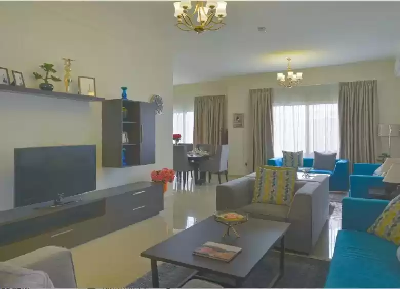 住宅 就绪物业 4+女仆卧室 顺丰 大院别墅  出租 在 萨德 , 多哈 #9421 - 1  image 